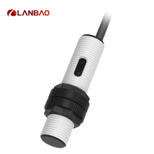 Diffuse Reflection Ce M12 Plastic Housing Economy Photoelectric Sensor Connector And Cable Way Adjustable 15cm For Doors